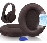 SOULWIT Cuscinetti Auricolari in Gel Raffreddamento Ricambio per Beats Studio Pro Wireless Cuffie con Cancellazione del Rumore, Padiglioni con Tessuto a Rete Traspirante, Schiuma ad Alta Densità