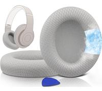 SOULWIT Cuscinetti Auricolari in Gel Raffreddamento Ricambio per Beats Studio Pro Wireless Cuffie con Cancellazione del Rumore, Padiglioni con Tessuto a Rete Traspirante, Schiuma ad Alta Densità
