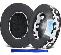 SOULWIT Cuscinetti Auricolari in Gel Refrigerante di Ricambio per Sony WH-1000XM4 (WH1000XM4), Cuscinetti con Schiuma Antirumore ad Alta Densità, Spessore Aggiunto, Senza Influire sul Sensore