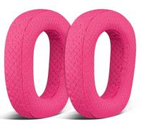 SOULWIT Cuscinetti Auricolari in Tessuto a Maglia Ricambio per Logitech G435 Lightspeed Gioco Wireless Cuffie, Padiglioni con Schiuma ad Alta Densità - Rosa