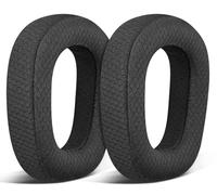 SOULWIT Cuscinetti Auricolari in Tessuto a Maglia Ricambio per Logitech G435 Lightspeed Gioco Wireless Cuffie, Padiglioni con Schiuma ad Alta Densità - Nero