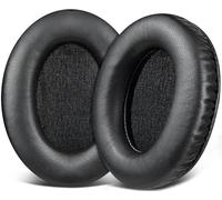 SOULWIT Cuscinetti Auricolari Pelle di Agnello Ricambio per HyperX Cloud 2/3/1/Flight/Stinger/Stinger2/Core/Pro, CloudX Stinger/Flight Series Cuffie - Nero
