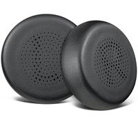SOULWIT Cuscinetti auricolari per cuffie on-ear wireless JLab Go Lux ANC, cuscini sostitutivi in morbida pelle proteica e schiuma memory ad alta densità - Nero