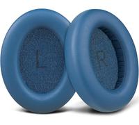 SOULWIT Cuscinetti auricolari professionali di ricambio per 1MORE SonoFlow/SonoFlow SE/SonoFlow Pro cuffie, cuscinetti auricolari in morbida pelle proteica, schiuma di isolamento acustico-Blu
