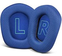 SOULWIT Cuscinetti Auricolari Professionali Ricambio per Logitech G733 G535 G335 Lightspeed Cuffie da gioco senza fili, Padiglioni Cuffie con tessuto a rete resistente,schiuma antirumore confortevole