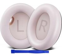 SOULWIT Cuscinetti Auricolari Ricambio per Anker Soundcore Space One (S1) Cuffie, Non per Space One Pro, Padiglioni con Pelle Proteica Più Morbida, Schiuma Isolante dal Rumore