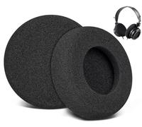 SOULWIT Cuscinetti Auricolari Ricambio per Grado Alessandro Music Series M1, M1i, M1x Cuffie, Padiglioni Morbidi e Resistenti in Spugna con Schiuma ad Alta Densità - Nero