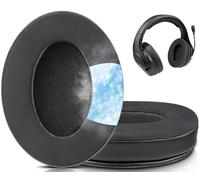 SOULWIT Cuscinetti Auricolari Ricambio per HyperX Cloud Stinger Core Wireless/CloudX Stinger/Cloud Stinger Core 7.1 Gaming Cuffie, Padiglioni Cuffie con Schiuma di Memoria ad Alta Densità - CG Nero