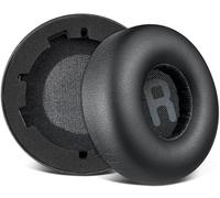 SOULWIT Cuscinetti Auricolari Ricambio per JBL Tune 600 (T600BTNC 600BTNC)/660 (T660NC 660NC)/670 (T670NC 670NC) Cuffie, Padiglioni in Morbida Pelle Proteica, Schiuma Isolante dal Rumore - Nero