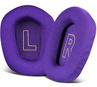 SOULWIT Cuscinetti Auricolari Ricambio per Logitech G733 G535 G335 Lightspeed Cuffie da gioco senza fili, Padiglioni Cuffie con tessuto a rete resistente,schiuma antirumore confortevole