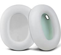 SOULWIT Cuscinetti Auricolari Ricambio per Sonos Ace Senza fili Over Ear Cuffie, Padiglioni Cuffie con Morbida Pelle Proteica, Schiuma ad Alta Densità - Bianco
