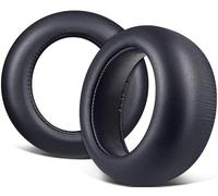 SOULWIT Cuscinetti Auricolari Ricambio per Sony per PlayStation PS5 Pulse Elite Wireless Cuffie, Cuscinetti Auricolari con Morbida Pelle Proteica, Schiuma Antirumore - Pulse Elite PL Nero