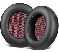 SOULWIT Cuscinetti Auricolari Ricambio per Teufel Real Blue NC/Real Blue/Real Pure (2020) Cuffie, Padiglioni in Morbida Pelle Proteica e Schiuma Ad Alta Densità - Nero