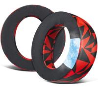 SOULWIT Cuscinetti di Gel Rinfrescante Ricambio per Sony per PlayStation PS5 Pulse Elite Wireless Cuffie, Cuscinetti Auricolari con Schiuma di Isolamento dal Rumore - Rosso Tempesta