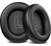 SOULWIT Cuscinetti di Ricambio in Pelle Proteica per Steelseries Arctis Nova Pro Wired, Nova 1/1X/1P/3/3P/3X/4/4P/4X/5/5P/5X/7/7X/7P, Cuscinetti con Schiuma ad Isolamento del Rumore, Spessore Aggiunto