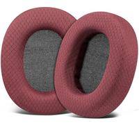 SOULWIT Cuscinetti di Ricambio in Tessuto a Rete per Cuffie Sony MDR-7506 MDR-V6 MDR-V7 MDR-CD900ST Monitor, Cuscini Auricolari con Schiuma Isolante dal Rumore