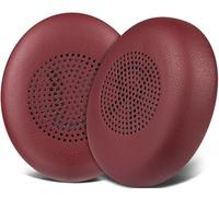SOULWIT Cuscinetti di ricambio per Jabra Evolve2 65 (65MS 65UC USB)/Evolve2 40 (40UC 40MS USB)/Elite 45h On-Ear Wireless Headset, cuscinetti auricolari con morbida pelle proteica