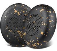 SOULWIT Cuscinetti di ricambio per Jabra Evolve2 65 (65MS 65UC USB)/Evolve2 40 (40UC 40MS USB)/Elite 45h On-Ear Wireless Headset, cuscinetti auricolari con morbida pelle proteica