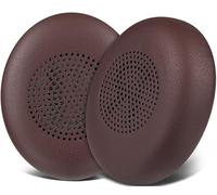 SOULWIT Cuscinetti di ricambio per Jabra Evolve2 65 (65MS 65UC USB)/Evolve2 40 (40UC 40MS USB)/Elite 45h On-Ear Wireless Headset, cuscinetti auricolari con morbida pelle proteica