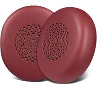 SOULWIT Cuscinetti di ricambio per Jabra Evolve2 75 (Non adatti a Evolve 75), Cuscinetti per cuffie con Pelle Sintetica più Morbida, Schiuma di Isolamento Acustico-Borgogna