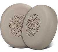 SOULWIT Cuscinetti di ricambio per Jabra Evolve2 75 (Non adatti a Evolve 75), Cuscinetti per cuffie con Pelle Sintetica più Morbida, Schiuma di Isolamento Acustico-Oro