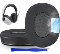 SOULWIT Cuscinetti di Ricambio per Sony Inzone H7(WH-G700)/H9(WH-G900N) Cuffie da Gaming Wireless, Cuscinetti Auricolari con Schiuma Isolante Acustica, Tessuto in Seta Ghiacciata