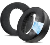 SOULWIT Cuscinetti in Gel Raffreddamento per Sony Playstation 5 PS5 Pulse 3D Wireless Headset, Cuscinetti Auricolari con Schiuma Isolamento dal Rumore-Nero
