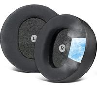 SOULWIT Cuscinetti In Gel Refrigerante per Audeze Maxwell Cuffie (Non compatibile con Audeze Maxwell 2), Padiglioni con Tessuto Traspirante Ice Silk, Schiuma ad Alta Densità Cancellazione del Rumore