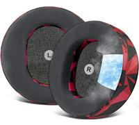 SOULWIT Cuscinetti In Gel Refrigerante per Audeze Maxwell Cuffie (Non compatibile con Audeze Maxwell 2), Padiglioni con Tessuto Traspirante Ice Silk, Schiuma ad Alta Densità Cancellazione del Rumore