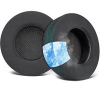 SOULWIT Cuscinetti in Gel Rinfrescante per Corsair Virtuoso RGB Wireless XT SE Cuffie da Gioco, Padiglioni Auricolari con Schiuma di Isolamento del Rumore, Spessore Aggiunto