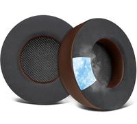 SOULWIT Cuscinetti in Gel Rinfrescante per Corsair Virtuoso RGB Wireless XT SE Cuffie da Gioco, Padiglioni Auricolari con Schiuma di Isolamento del Rumore, Spessore Aggiunto