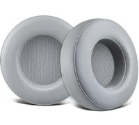 SOULWIT Cuscinetti in Pelle Proteica per Corsair Virtuoso RGB Wireless XT SE Cuffie da Gioco, Padiglioni Auricolari con Isolamento del Rumore Memory Foam, Spessore Aggiunto - Grigio