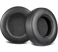 SOULWIT Cuscinetti in Pelle Proteica per Corsair Virtuoso RGB Wireless XT SE Cuffie da Gioco, Padiglioni Auricolari con Isolamento del Rumore Memory Foam, Spessore Aggiunto - Nero