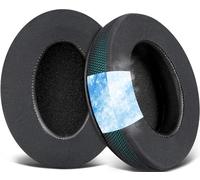 SOULWIT Cuscinetti Ricambio in Gel Refrigerante per ATH M50X/M40X, HyperX Cloud I/II/III/Pro/Flight/Alpha, SteelSeries Arctis 3/5/7/9X/Pro, Sony MDR 7506, Turtle Beach Stealth 420X/600