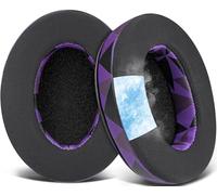 SOULWIT Cuscinetti Ricambio in Gel Refrigerante per ATH M50X/M40X, HyperX Cloud I/II/III/Pro/Flight/Alpha, SteelSeries Arctis 3/5/7/9X/Pro, Sony MDR 7506, Turtle Beach Stealth 420X/600
