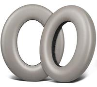 SOULWIT Cuscinetti Ricambio in Pelle di Proteina per Sennheiser HDB 630/Momentum 4/Momentum 5 Cuffie - Grigio