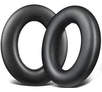SOULWIT Cuscinetti Ricambio in Pelle di Proteina per Sennheiser HDB 630/Momentum 4/Momentum 5 Cuffie - Nero