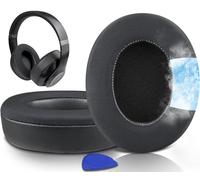 SOULWIT Gel Freddo Cuscinetti Ricambio per Beats Studio Pro Wireless Cuffie con Cancellazione del Rumore, Padiglioni Cuffie per Orecchie con Tessuto di Seta di Ghiaccio, Schiuma ad Alta Densità