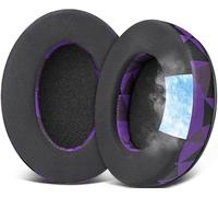 SOULWIT Gel Rinfrescante Cuscinetti Auricolari Ricambio per HyperX Cloud 2/3/1/Alpha/Flight/Stinger/Stinger2/Core/Pro, CloudX Stinger/Flight Series Cuffie