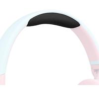 SOULWIT Kit di Cuscinetto di Ricambio Archetto per JBL JR300/JR310 Cuffie (Do Not Fit JR 460), Parte di Riparazione Copertura della Fascia Superiore Cuffie-Nero