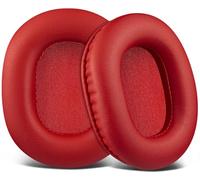 SOULWIT Padiglioni Auricolari in Pelle Proteica Morbida con Memory Foam ad Alta Densità per Audio Technica ATH M50X M50XBT M50RD M40X M30X M20X MSR7 SX1, Cuffie Cuscinetti Sostitutive di Ricambio
