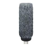 SOULWIT Paravento Pelliccia per Rode (RØDE) NTG3 (NTG-3) con alimentazione RF Microfono a Fucile, Filtro Anti-pop e Copertura Antivento - Nero