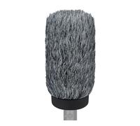 SOULWIT Paravento Pelliccia per Rode (RØDE) NTG4 Microfono a Fucile Direzionale, Filtro Anti-pop e Copertura Antivento - Nero