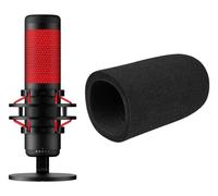 SOULWIT Paravento per HyperX QuadCast/QuadCast S/QuadCast 2S - Nero
