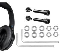 SOULWIT Parti di Ricambio in Metallo Perni Girevoli per Bose QuietComfort 35/QC35/QC35 II/QC45/QuietComfort SE (QC SE)/Nuove Cuffie wireless Quiet Comfort, Accessori Viti Cerniera e Guarnizione