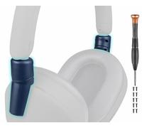 SOULWIT Riparazione Connettori Collegamento per Sony WH-1000XM5 (WH1000XM5), Giunti Pieghevoli di Ricambio per Accessori Coperchio Laterale Archetto - Blu notte