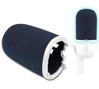 SOULWIT Schiuma Microfono Pop Filter per Elgato Wave Neo - Microfono a condensatore USB, Protezione Copertura in Spugna Mic Parabrezza - Nero