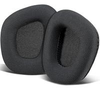 SOULWIT Tessuto a Rete Cuscinetti Auricolari Ricambio per Corsair Void/Void v2/Void Pro/Void Elite/Surround Gioco USB RGB Cablate e Wireless Cuffie, Padiglioni Cuffie con Orecchie Schiuma Antirumore