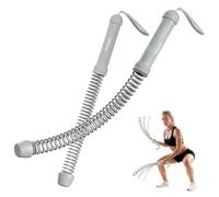 Soulyis - Corde da combattimento senza corde per palestra a casa tranquilla, corda da allenamento senza fili, corde per allenamento con pesi per HIIT, allenamento senza salti ed esercizi per tutto il