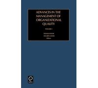 Soumen Ghosh Advances in the Management of Organizational Qua (Copertina rigida)
